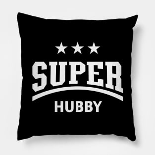 Super Hubby (Husband / White) Pillow