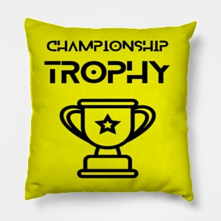 Sports - championship trophy Pillow