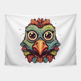 Rasta chicken Tapestry