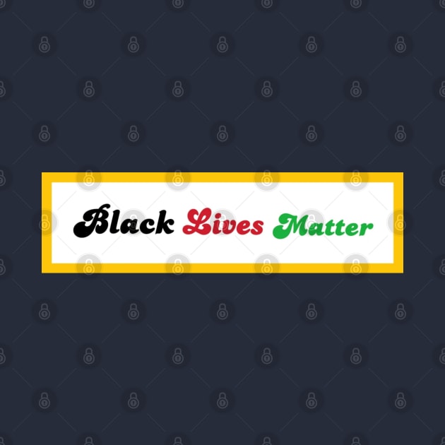 Black Lives Matter - Pan African Diaspora - Double-sided by SubversiveWare