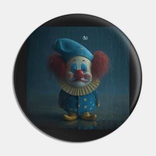 Sad Clown Pin