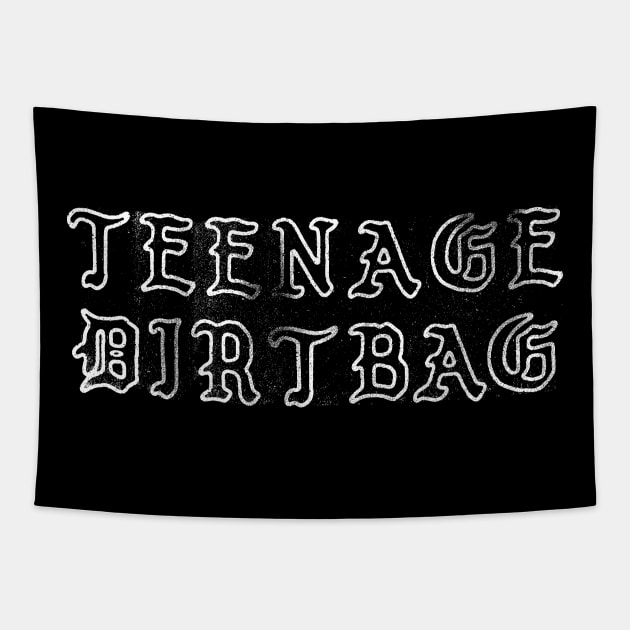 Teenage Dirtbag // Faded Punkstyle Design Tapestry by DankFutura