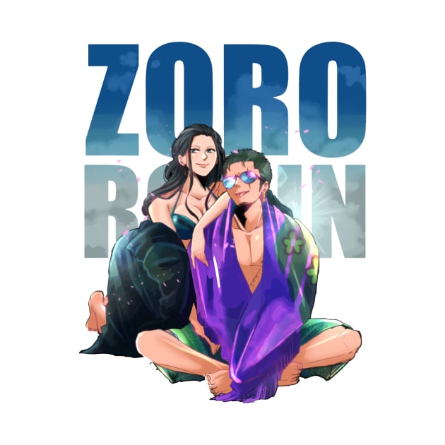 Nico Robin Zoro One Piece by KDungUniversal