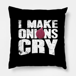 I make onions cry chef Pillow