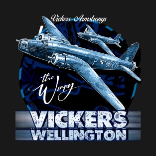 Vickers Wellington  WW2 British Bomber Aircraft T-Shirt