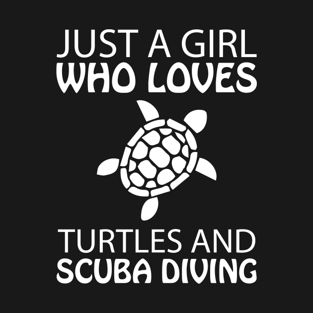 Girl Turtle scuba diving by Imutobi