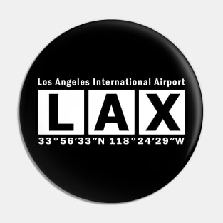 LAX Airport, Los Angeles International Airport Pin