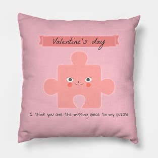 Valentine's Day- Jigsaw Puzzle Pillow