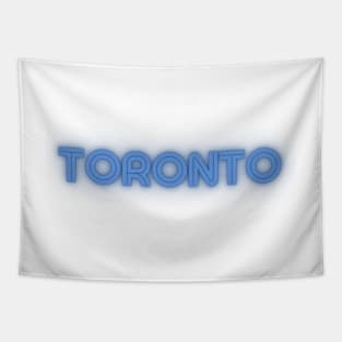 Toronto Retro Word Art Tapestry