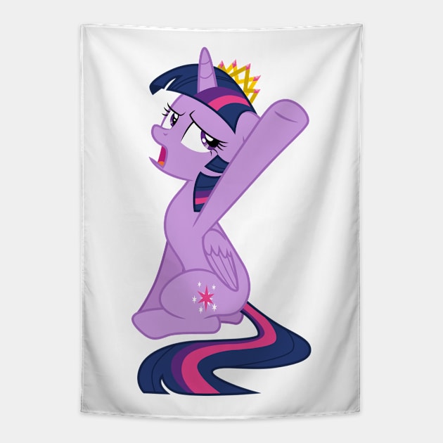 You'll Play Your Part Twilight Sparkle 1 Tapestry by CloudyGlow