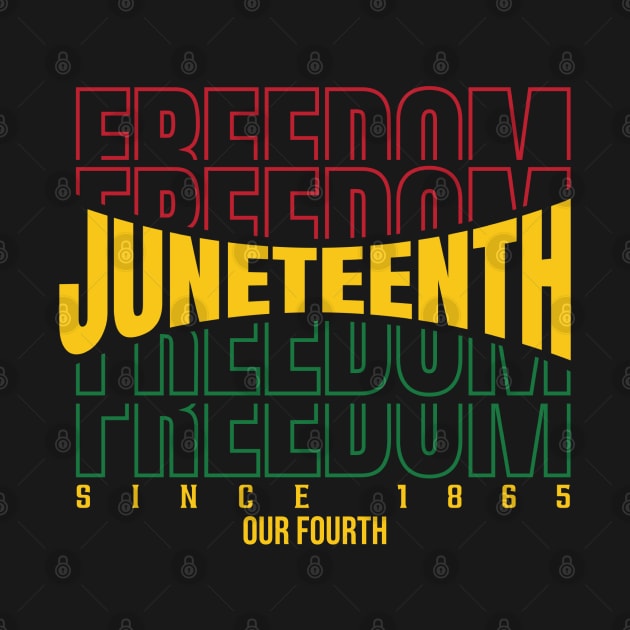 Juneteenth by For the culture tees