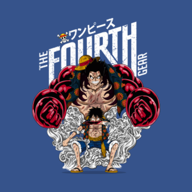 The Fourth Gear - One Piece Luffy Gearfourth - T-Shirt