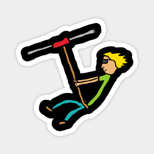 Ziplining Magnet