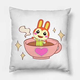 Bunnie tea Pillow