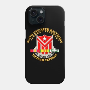 554th Engineer Battalion w VN SVC Phone Case