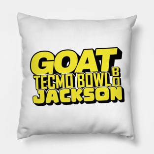 Goat Tecmo Bowl Bo Jackson Pillow