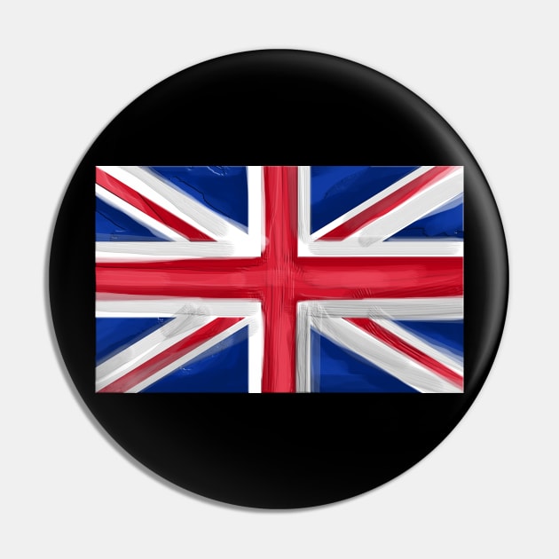 Britain Flag Pin by Dojaja