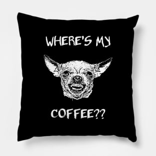 Where's My Coffee? Pillow