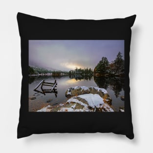 Loch Gamhna Sunset Pillow