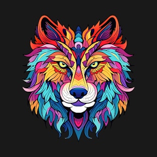 Psychedelic Wolf T-Shirt