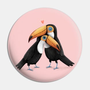 Toucan Love Pin