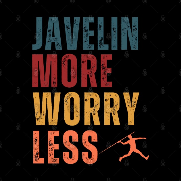 Javelin More Worry Less by footballomatic