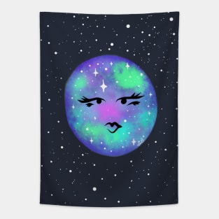 Galaxy kissing you Tapestry