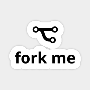 Fork Me - Git Graphic Magnet