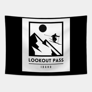 Lookout Pass ski Idaho usa Tapestry