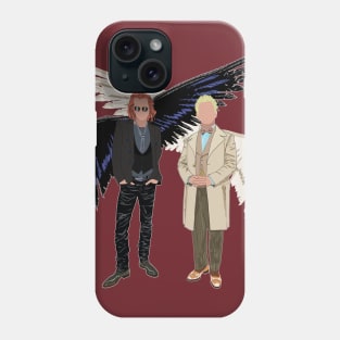 Crowley and Aziraphale Phone Case