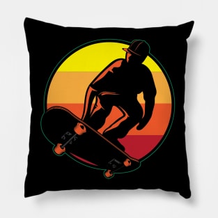 skate and color Pillow