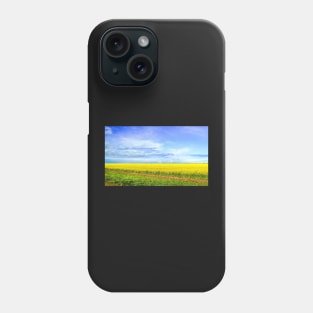 Canola Field Blooming photography Phone Case