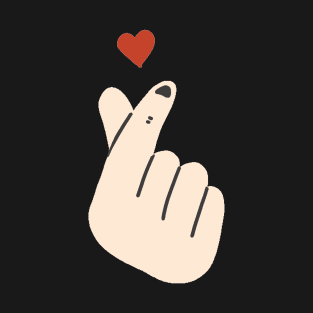 Korean finger heart T-Shirt