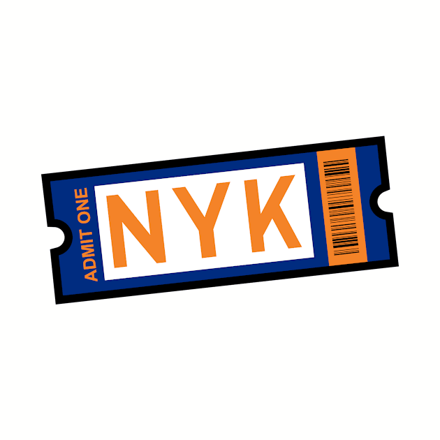 NYK Ticket by CasualGraphic