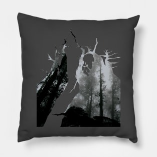 Dark forest 4 Pillow