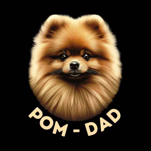 Pom Dad: Detailed Face Design by Stupid Coffee Designs