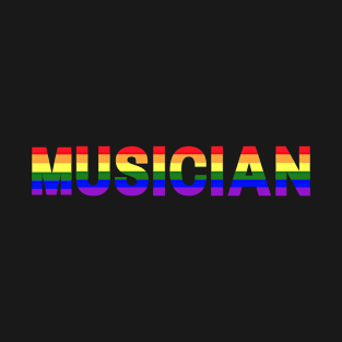 Musician Rainbow Pride T-Shirt