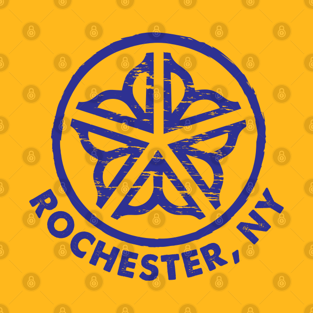 Officially Licensed Rochester Circle Logo by patrickkingart