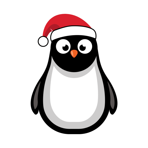 'Christmas Penguin' Cute Christmas Penguin by ourwackyhome