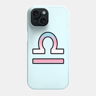Libra Trans Pride Symbol Phone Case