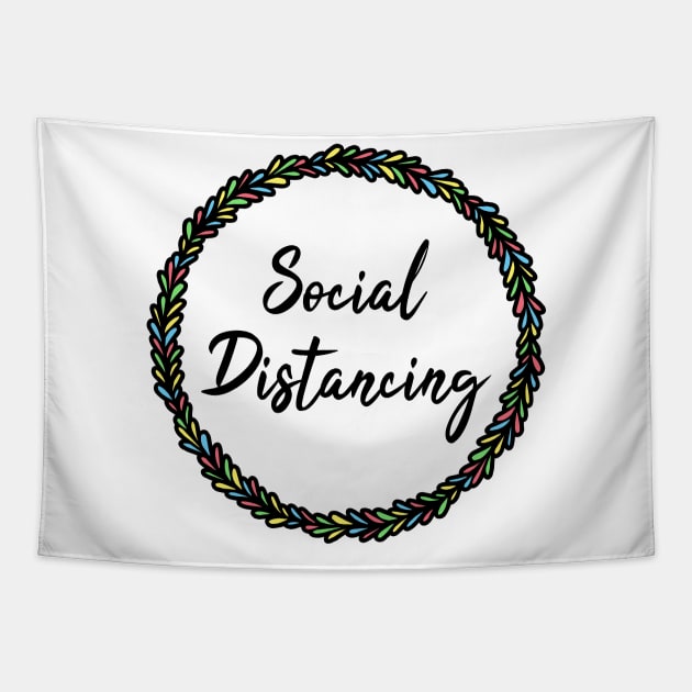 Social Distancing Tapestry by LunaMay