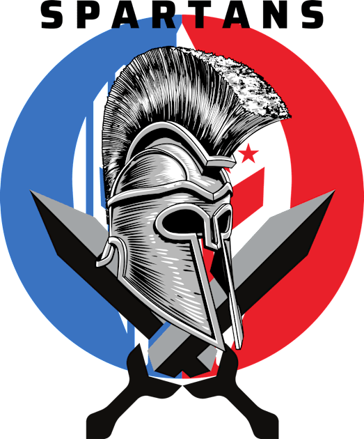 SPARTANS Kids T-Shirt by Katebi Designs