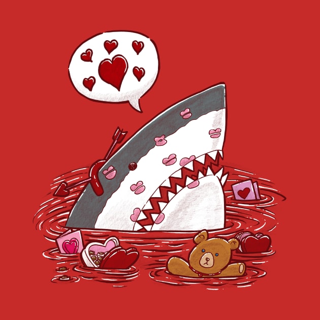 The Valentines Day Shark by nickv47