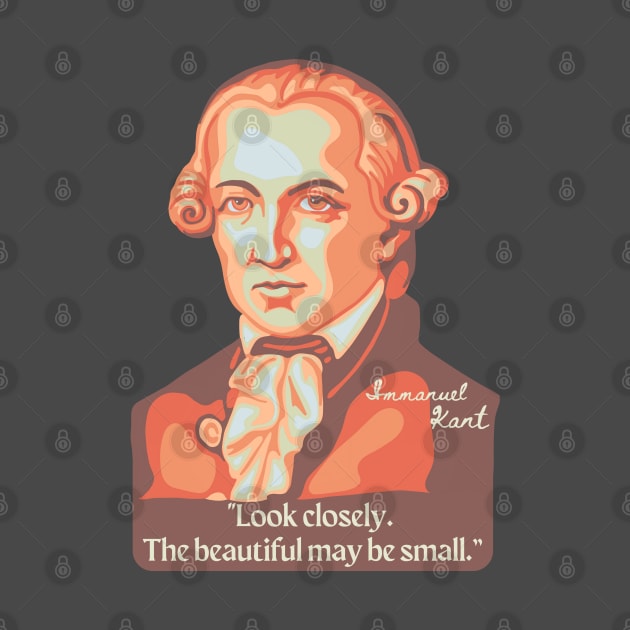 Emmanuel Kant Portrait and Quote by Slightly Unhinged