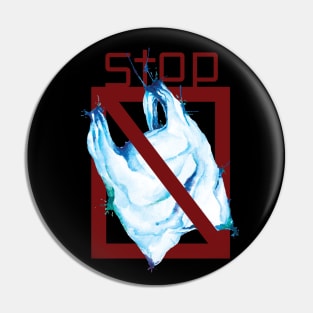 stop using plastic bags Pin