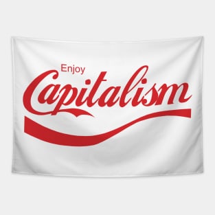 Enjoy Capitalism Tapestry