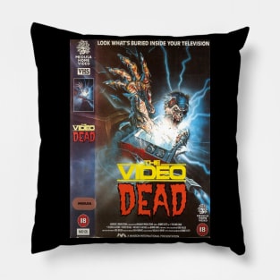 The Video Dead PAL VHS Pillow