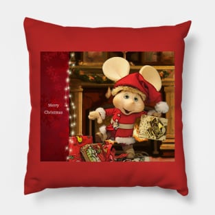 Merry Christmas from Topo Gigio Pillow