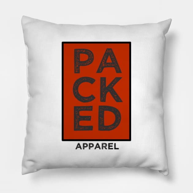 The Packed (Promotional Shirt) Pillow by The Packed Apparel