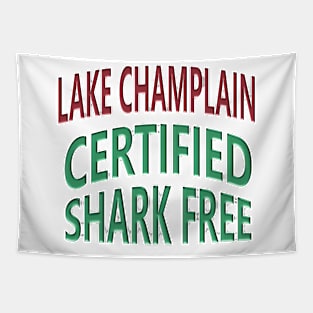 Lake Champlain - Certified Shark Free Tapestry